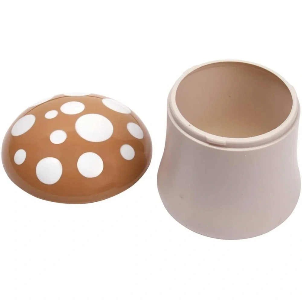 Hutzler Mushroom Saver or Storage Container Brown/Toadstool Style - Picture 3 of 10